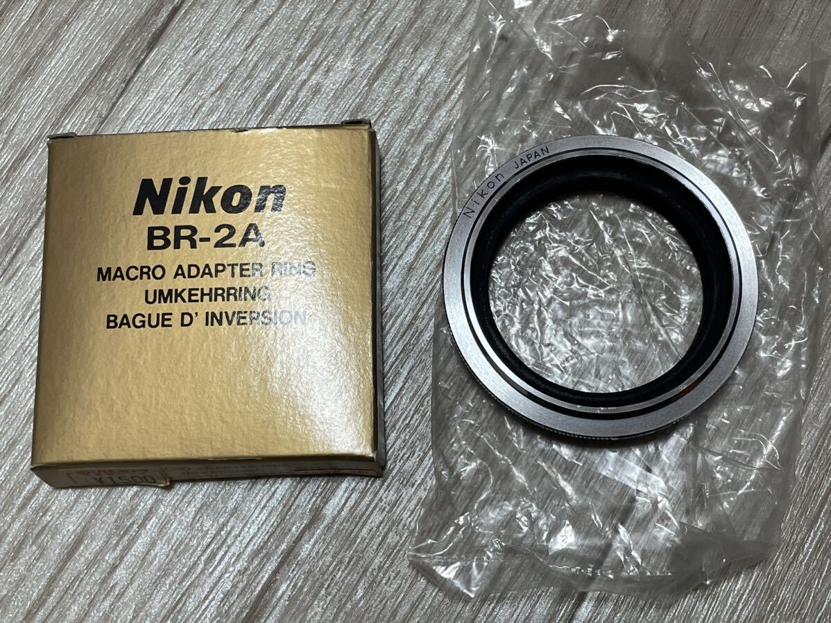 美品 Nikon ニコン BR-2A マクロアダプターリングの画像1