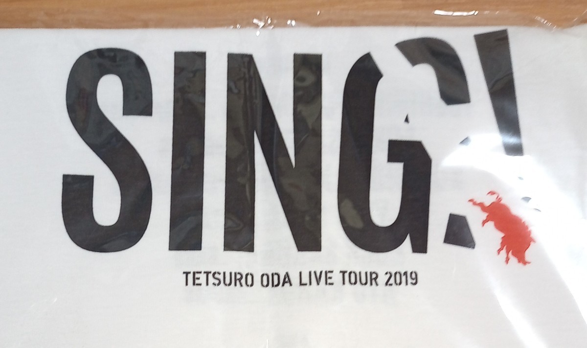  очень редкий Oda Tetsuro Live ti рубашка 2019 год белый M размер новый товар нераспечатанный WHITE