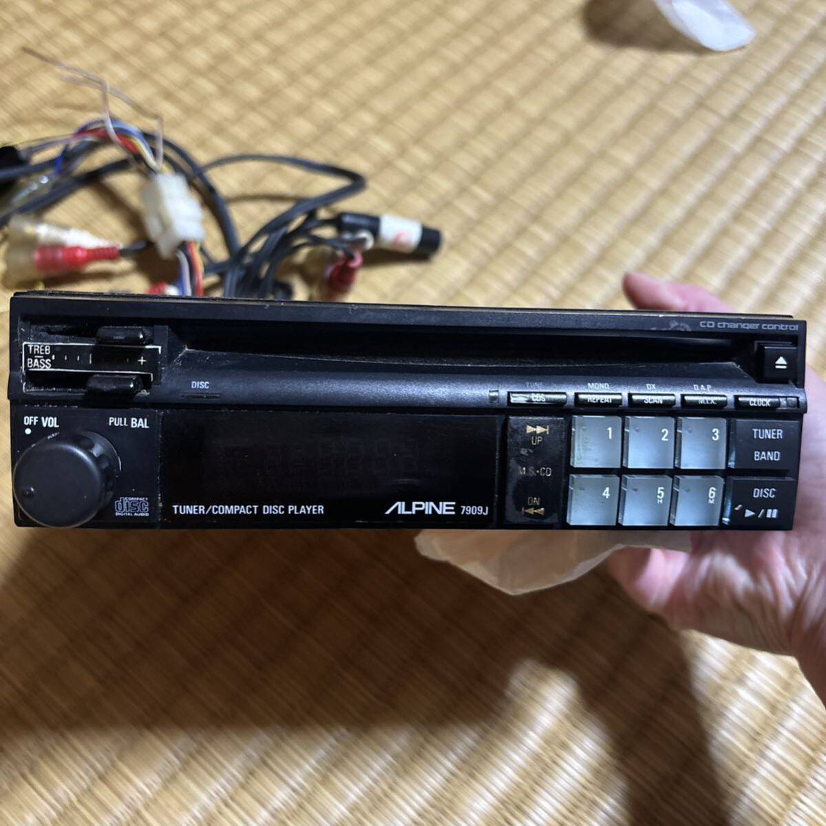 アルパイン7909J・Nakamichi CA-101コントロールアンプ_画像2