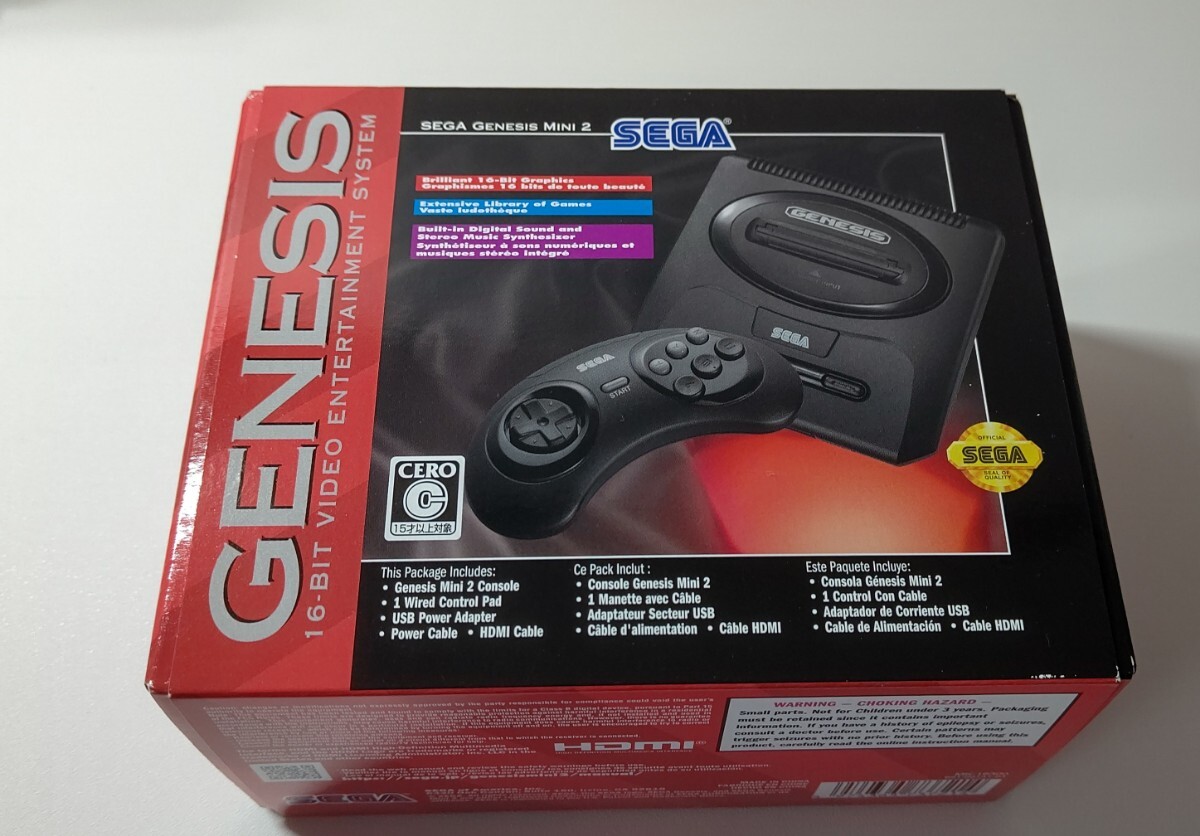 【中古】 「SEGA ジェネシスミニ2」 セガの画像2