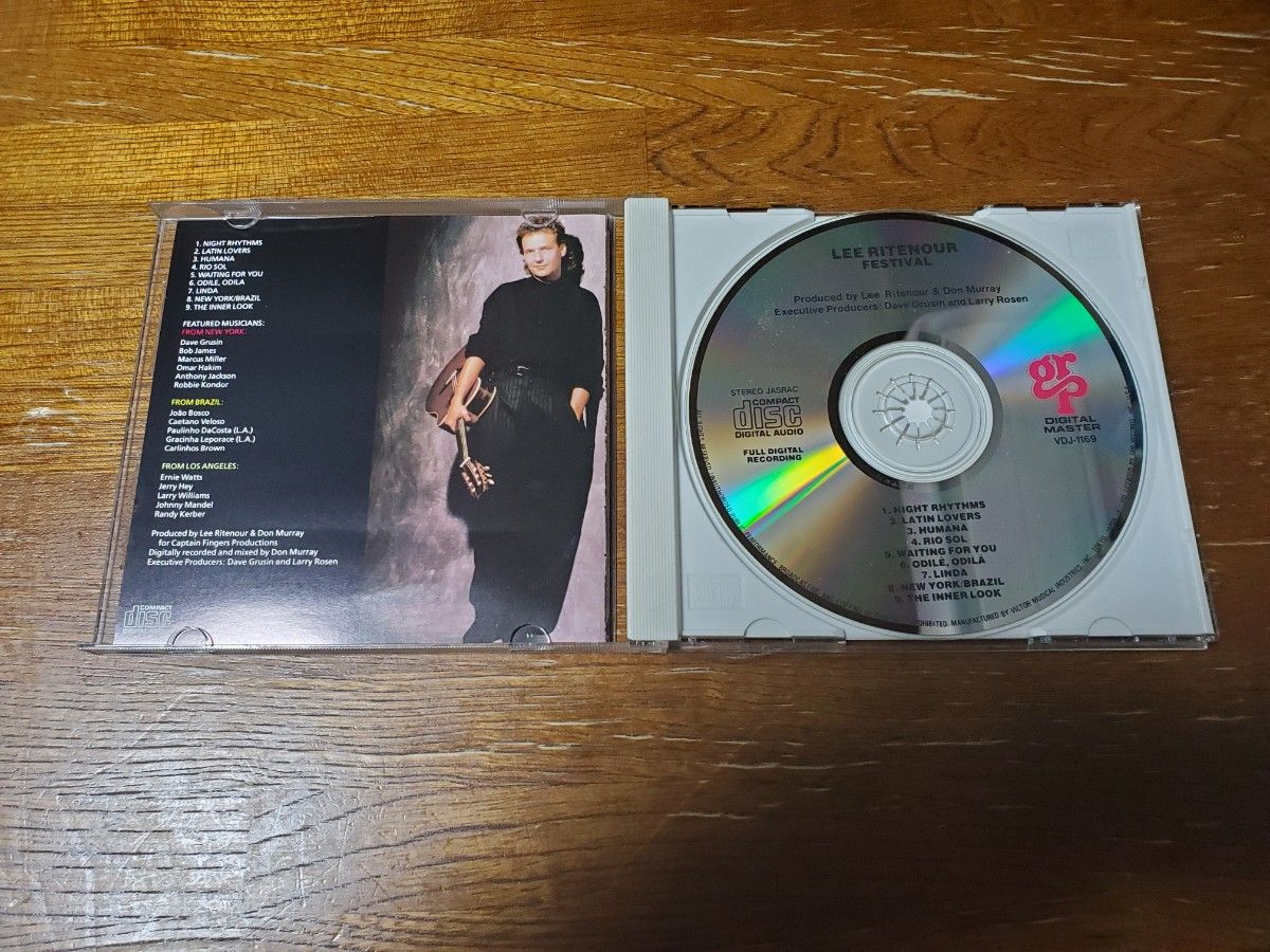 リー・リトナー/LEE RITENOUR「FESTIVAL」国内盤　中古CD　VDJ-1169