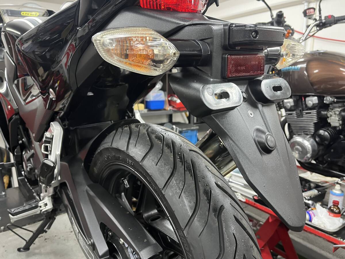 ホンダ　CBR250R　ABS　MC41後期型　ガラスコーティング済み　武川スリップオン　ETC2.0　マルチバー　USB　/　GSX　NINJA250　GSR　ジクサ_画像9