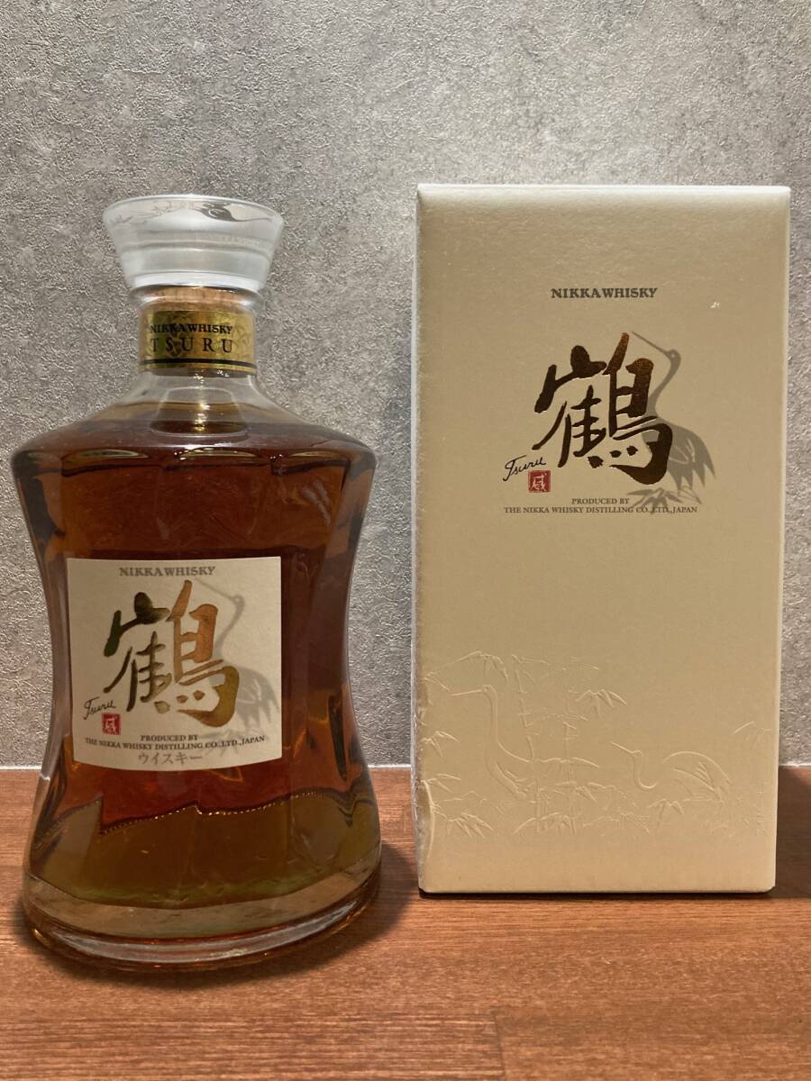 NIKKA WHISKY　宮城峡蒸溜所限定品　ニッカウヰスキー　鶴 【化粧箱 700ml 新品未開栓 1本】_画像5