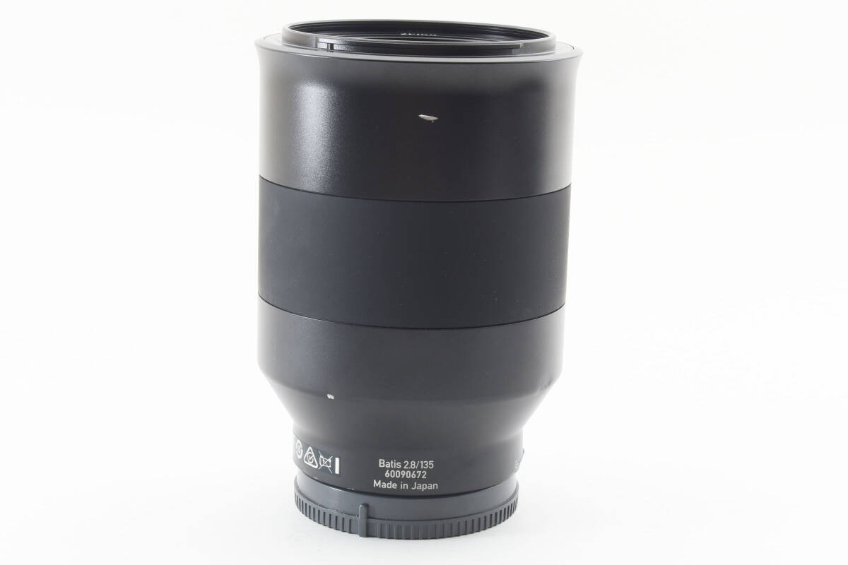 ★人気商品 動作品★ Carl Zeiss カールツァイス Batis Apo Sonnar135 2.8 Sony E マウント 付属品有_画像9