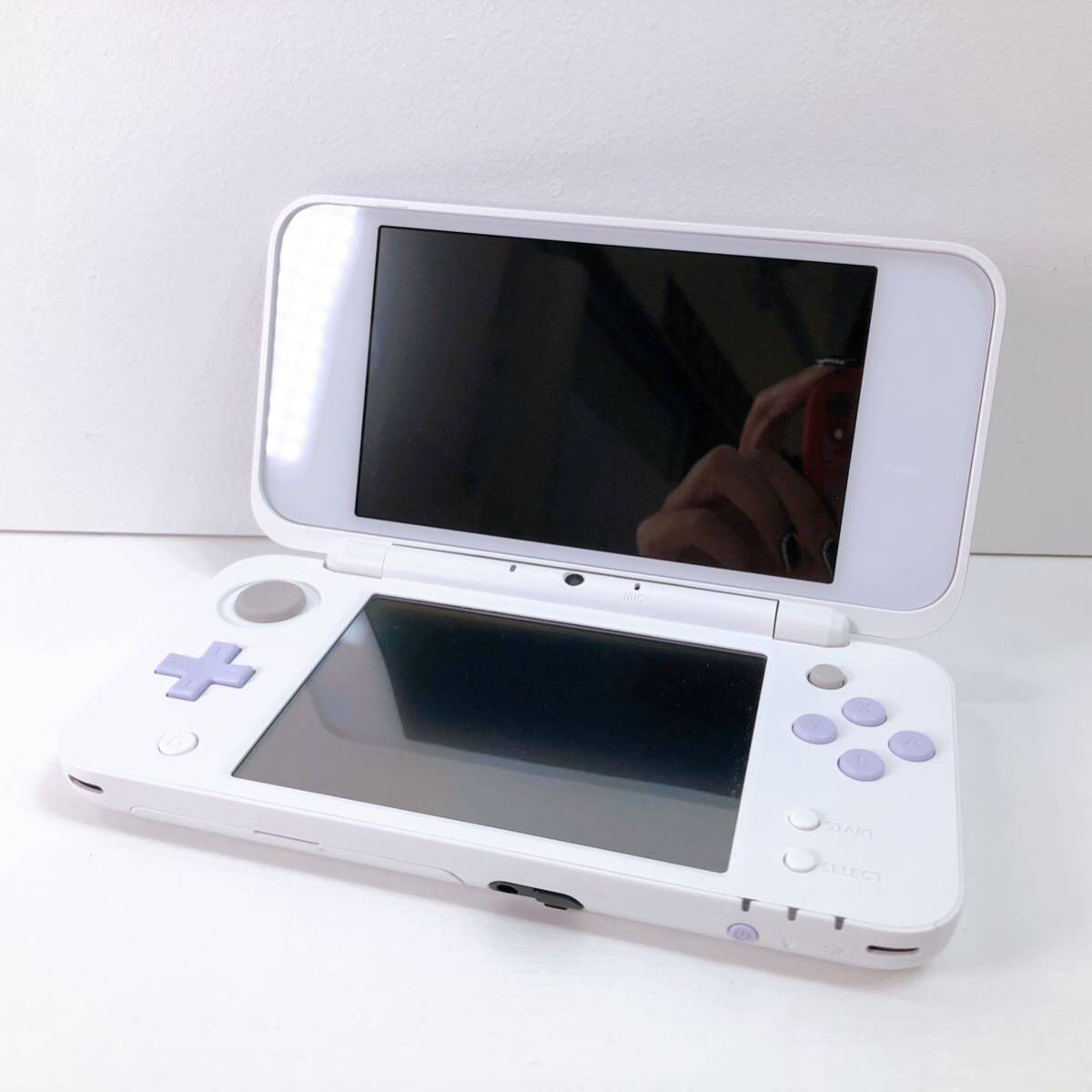 118【中古】New Nintendo 2DS LL JAN-001 ホワイト×ラベンダー ニュー