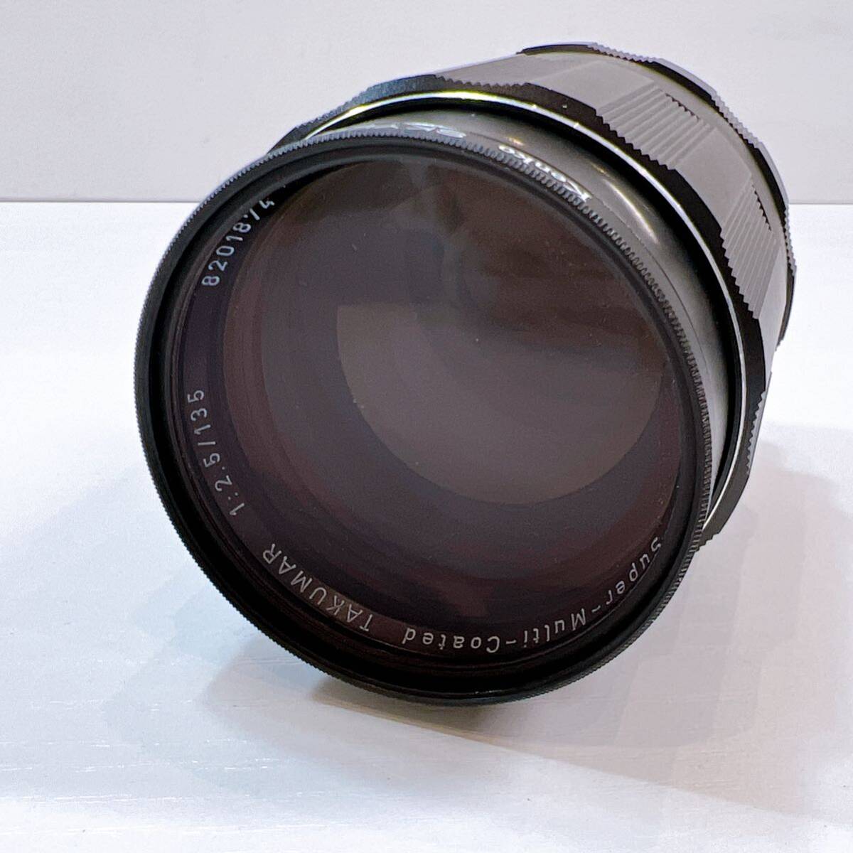 334☆中古☆ ASAHI PENTAX Super-Multi-Coated TAKUMAR 1:2.5 / 135 単焦点レンズ カメラレンズ ペンタックス ブラック 現状品_画像6