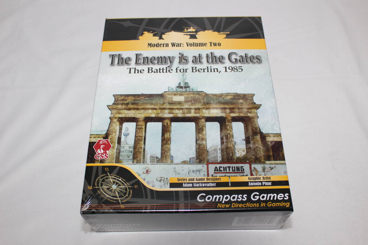 swg (Compass Games)THE ENEMY IS AT THE GATES ベルリン1985年、未開封新品_画像1