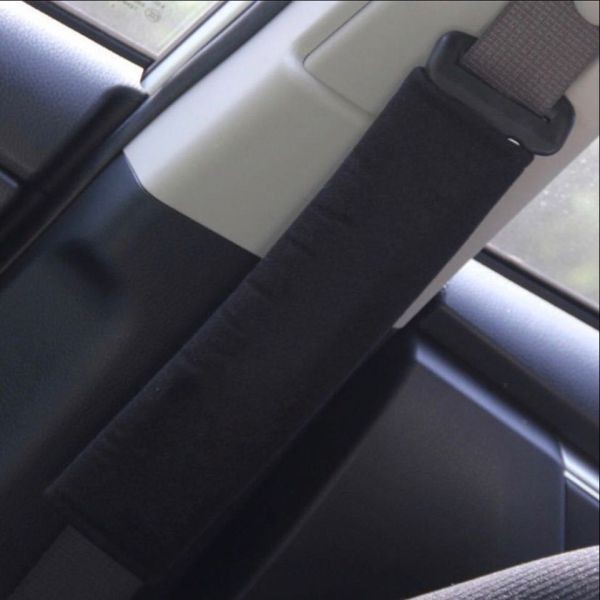 送料無料　VW用　シートベルトパッド（木綿地）シートベル トカバー 2枚セット_画像3