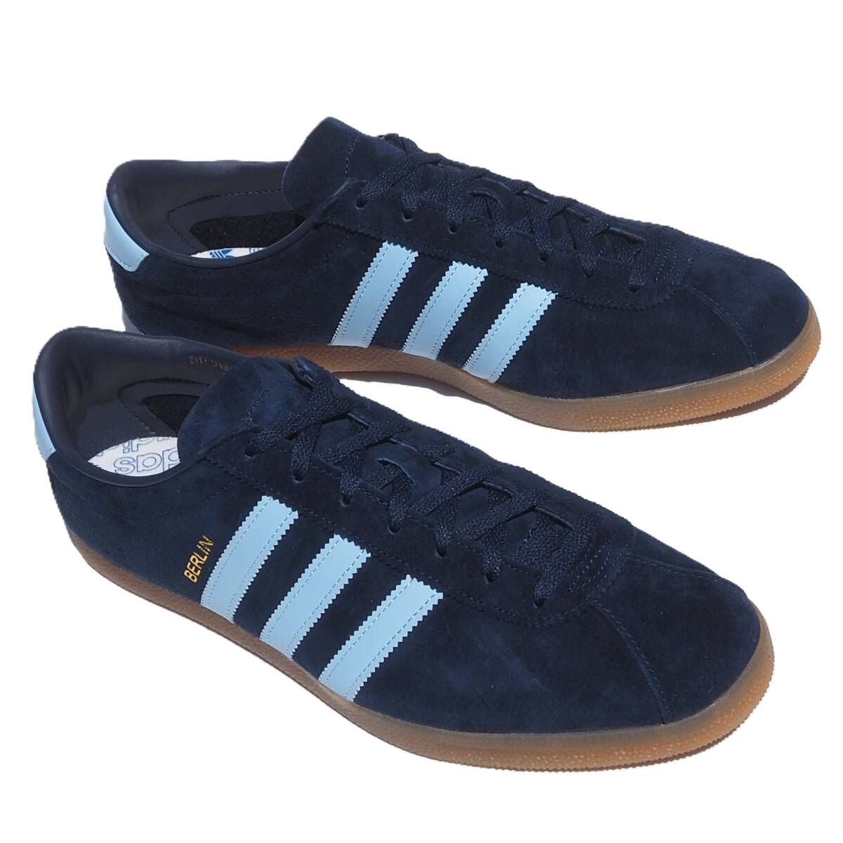 美品!! US 11 /29cm 限定 adidas BERLIN ベルリン 紺 スエード 都市地域シリーズ