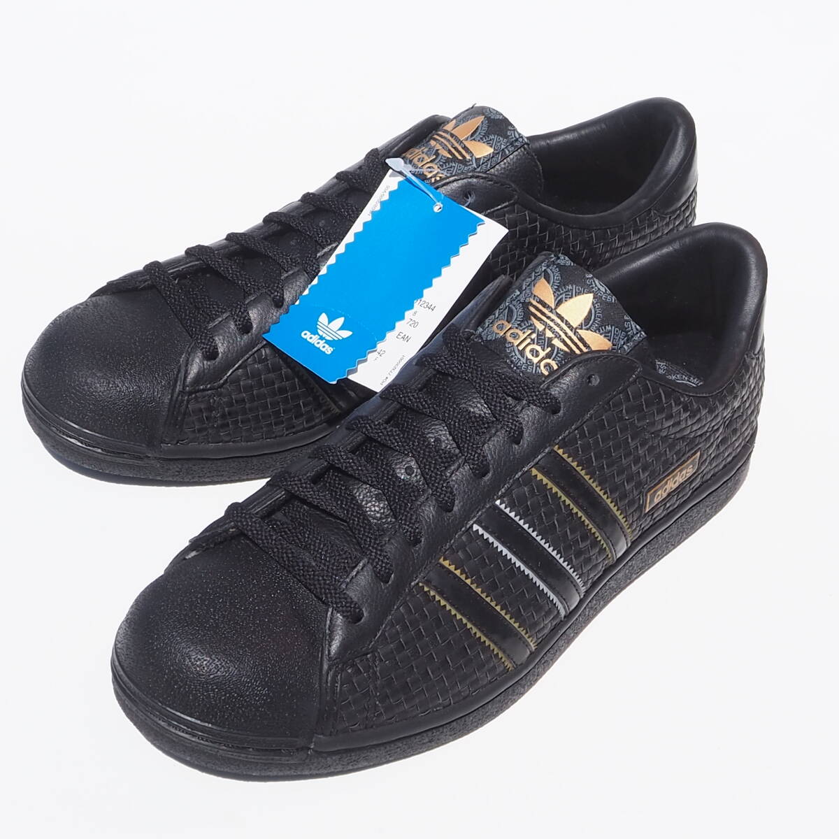  dead!! US 8 1/2/ 26,5cm new goods 2006 year made adidas wilhelm bungert Will hell mbn gel to black leather u-bn natural leather 