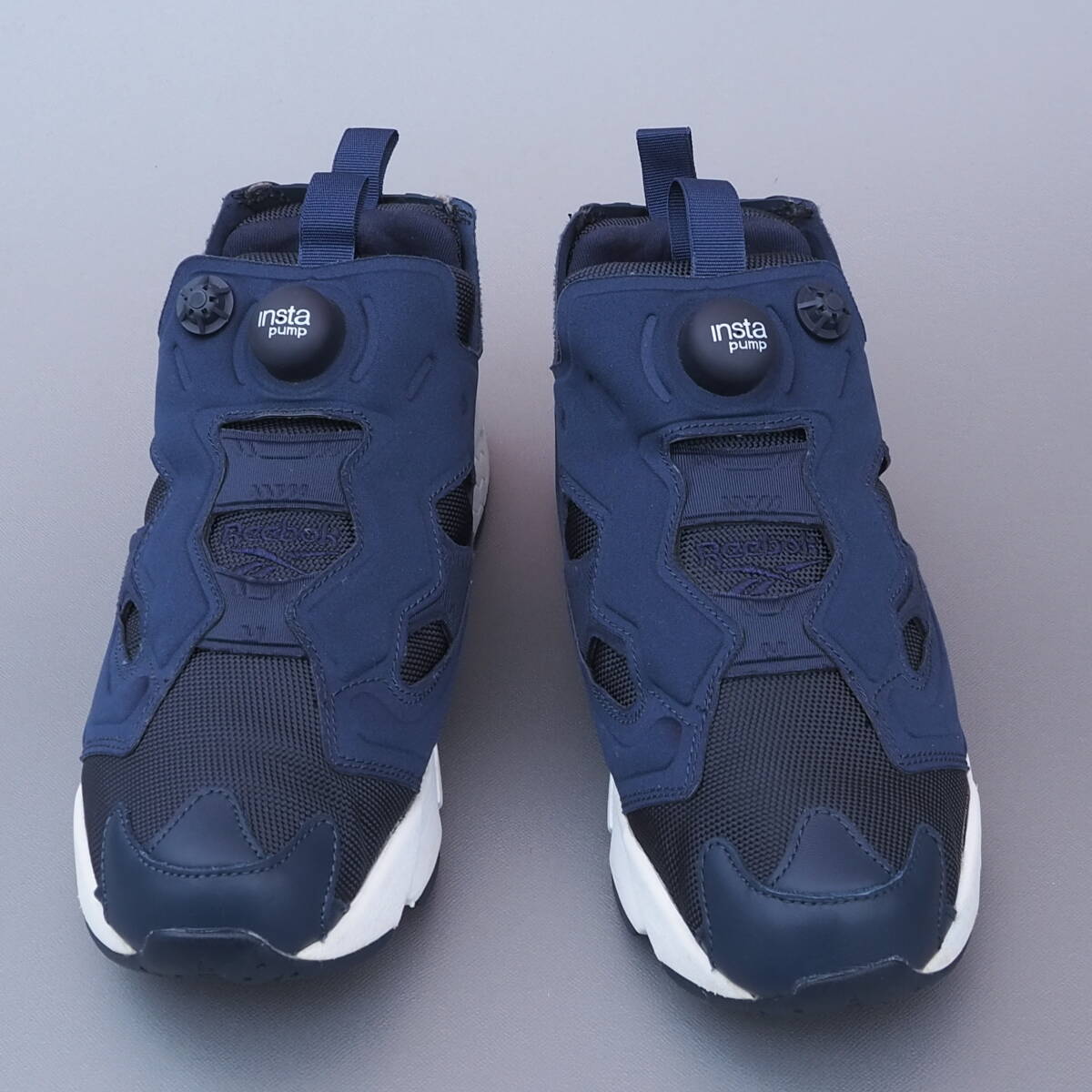  прекрасный товар!! 16 год производства US 8/ 26cm Reebok INSTAPUMPFURY OG Reebok Insta насос Fury темно-синий bare палочка нейлон 