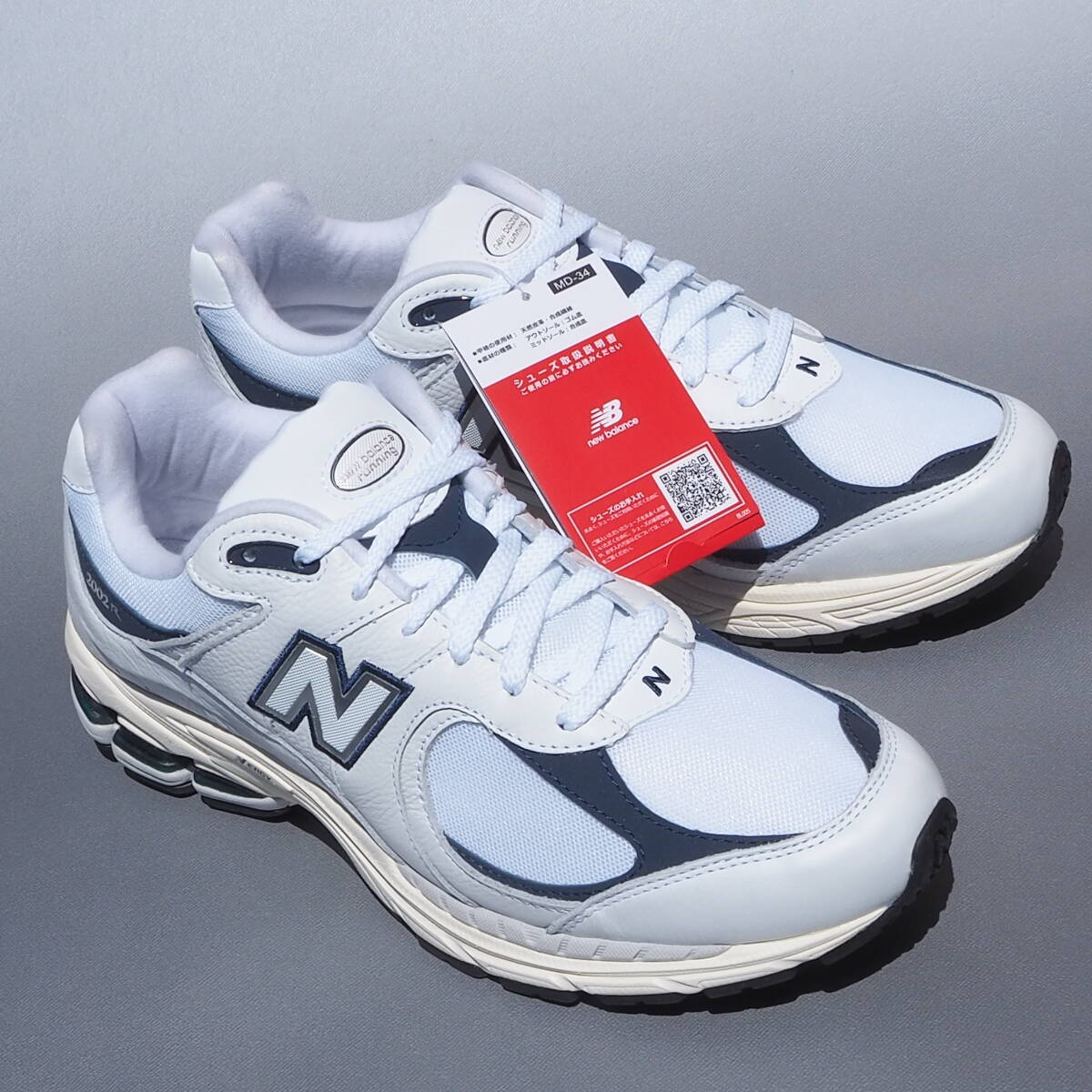 デッド!! US 10 D/ 28cm 新品 new balance M2002RHQ 白 ニューバランス スニーカー 2002 RHQの画像1