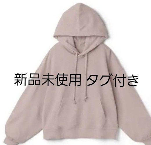 裏起毛BIGシルエットスウェットパーカー グレイル GRL 裏起毛BIGシルエットスウェットパーカー グレイル GRL