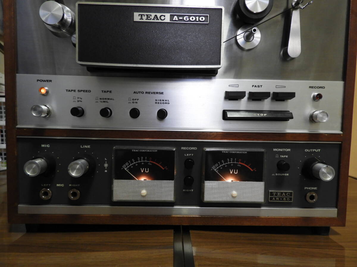 TEAC tape deck A-6010 repair settled moveable goods 