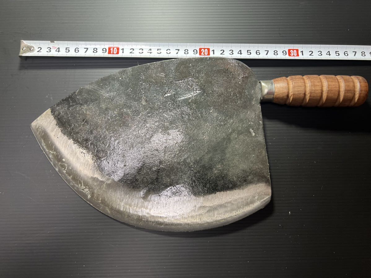 台湾 包丁 丸型 マグロ解体 丸刃 鮪解体 現地買付け品 2斤強 台湾 包丁 丸型 マグロ解体 丸刃 鮪解体 現地買付け品 2斤強