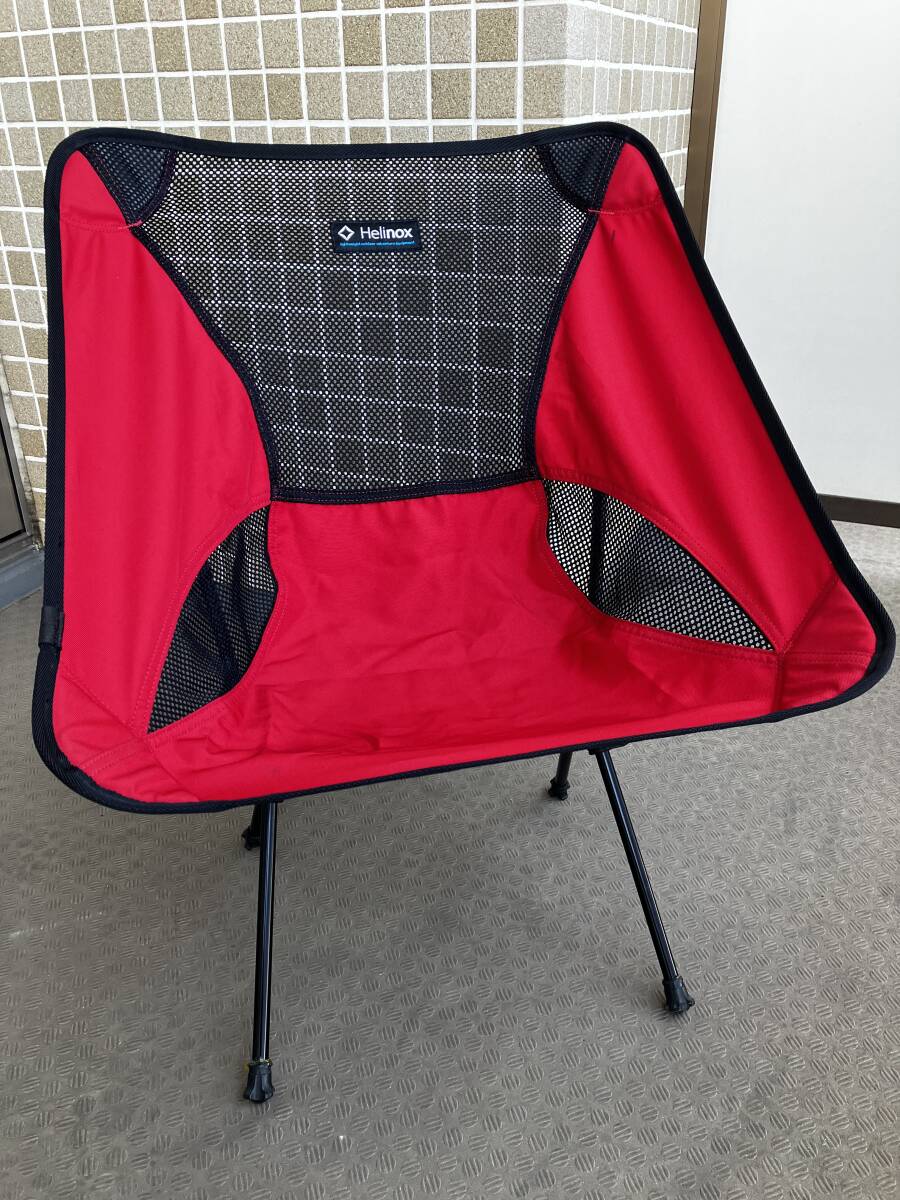 HELINOX Chair One ヘリノックス チェアワン レッドの画像1