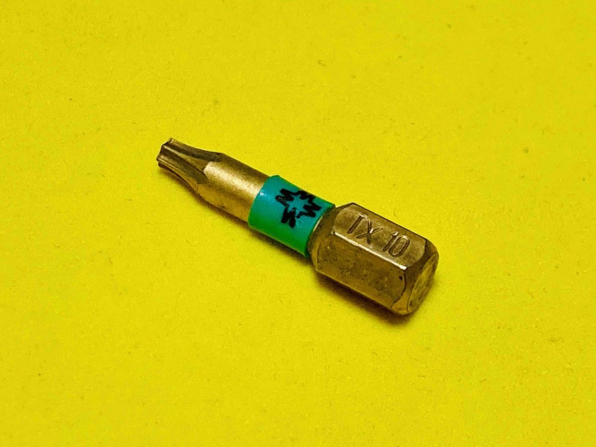 Wera 【ビット】〈066100〉867/1B DC ビット TORX　TX10×25mm_画像1