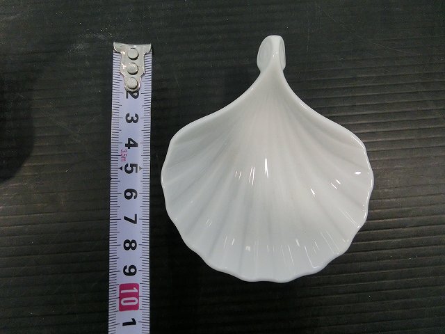 ♪♪ナルミ(NARUMI)　プロスタイル シェルディッシュ 5枚入り　10cm (50460-9651)　小皿　鳴海製陶　未使用【6C28⑦i】♪♪_画像8