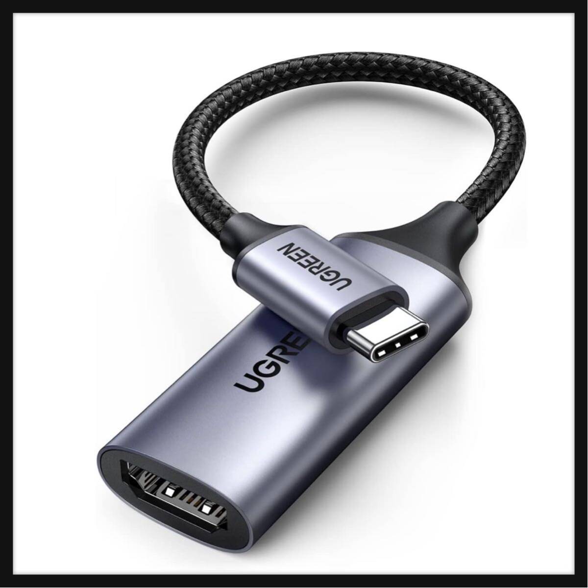 【開封のみ】UGREEN ★USB C HDMIアダプター 4K 60Hz Type C Thunderbolt 3 USB C HDMIアダプター 4K@60Hz対応 HDMI 2.0 MacBook Pro_画像1