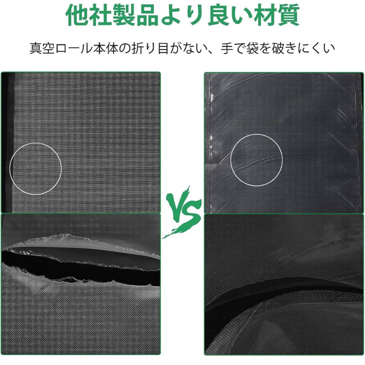 【開封のみ】Gokilife ★真空パック袋 真空パック ロール PA＋PE安全素材 28*600cm 3本セット フードシーラー 真空パック機専用ロール _画像2