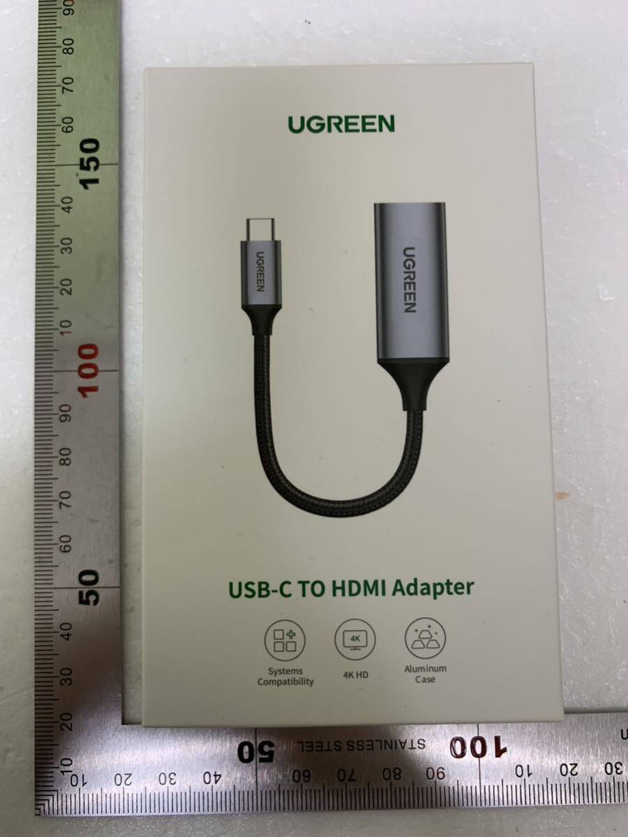 【開封のみ】UGREEN ★USB C HDMIアダプター 4K 60Hz Type C Thunderbolt 3 USB C HDMIアダプター 4K@60Hz対応 HDMI 2.0 MacBook Pro_画像9