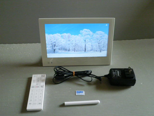  ≪ 改造品 ≫ SoftBank PhotoVision TV 202HW  TV & フォト 機能制限解除品  色白 の画像4