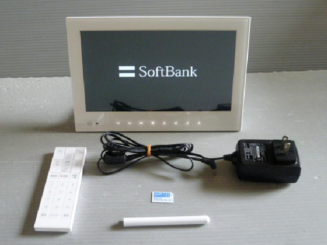  ≪ 改造品 ≫ SoftBank PhotoVision TV 202HW  TV & フォト 機能制限解除品  色白 の画像1