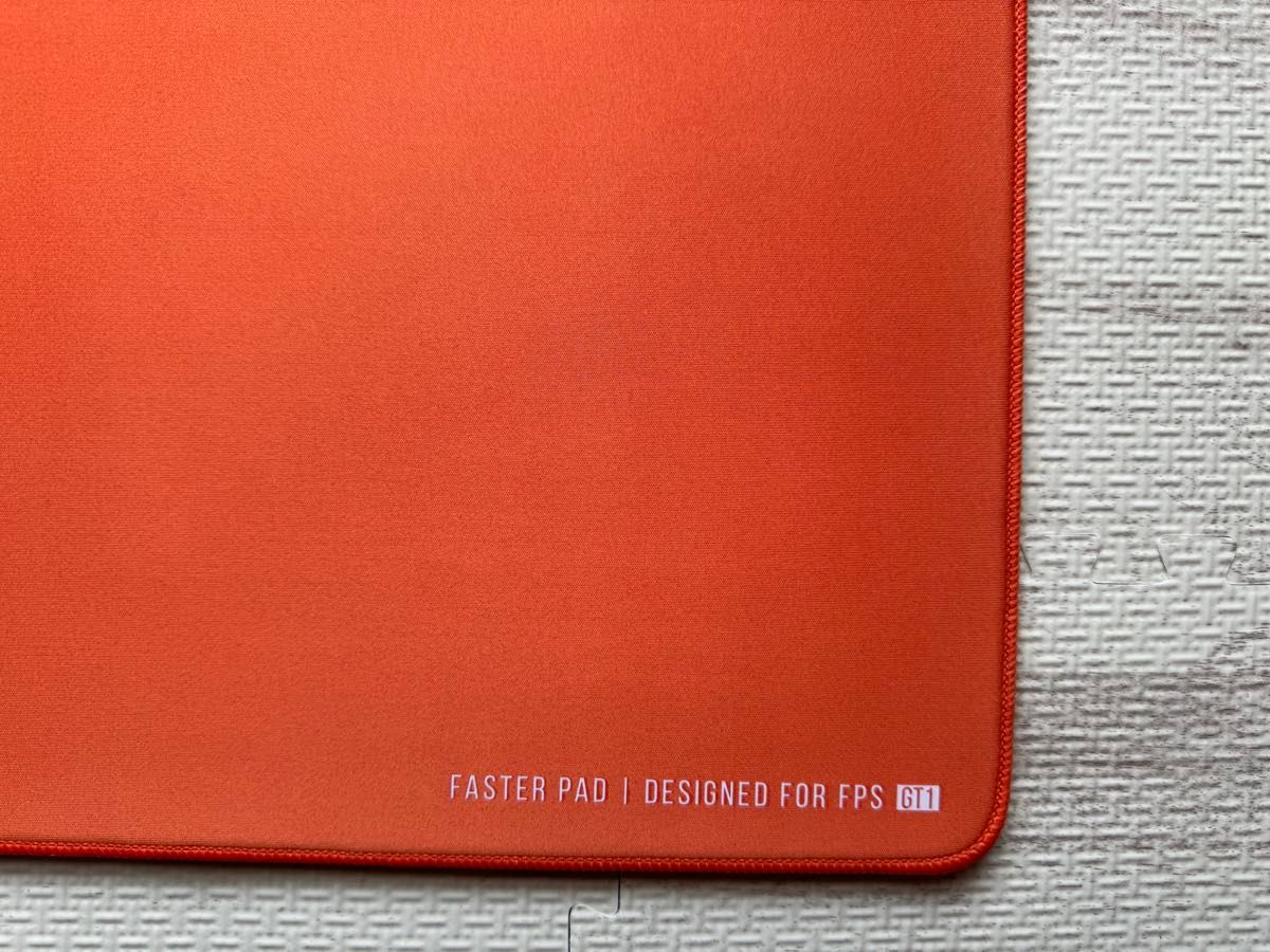 Faster pad GT1 ゴールデンアンバー  マウスパッド XLサイズ