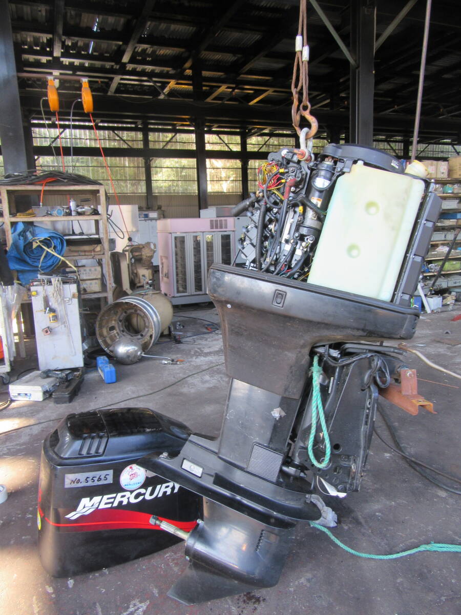 油谷 №5565 船外機 マーキュリー 115馬力 2000 ELPTO 86KW 2 油谷 №5565 船外機 マーキュリー 115馬力 2000 ELPTO 86KW 2