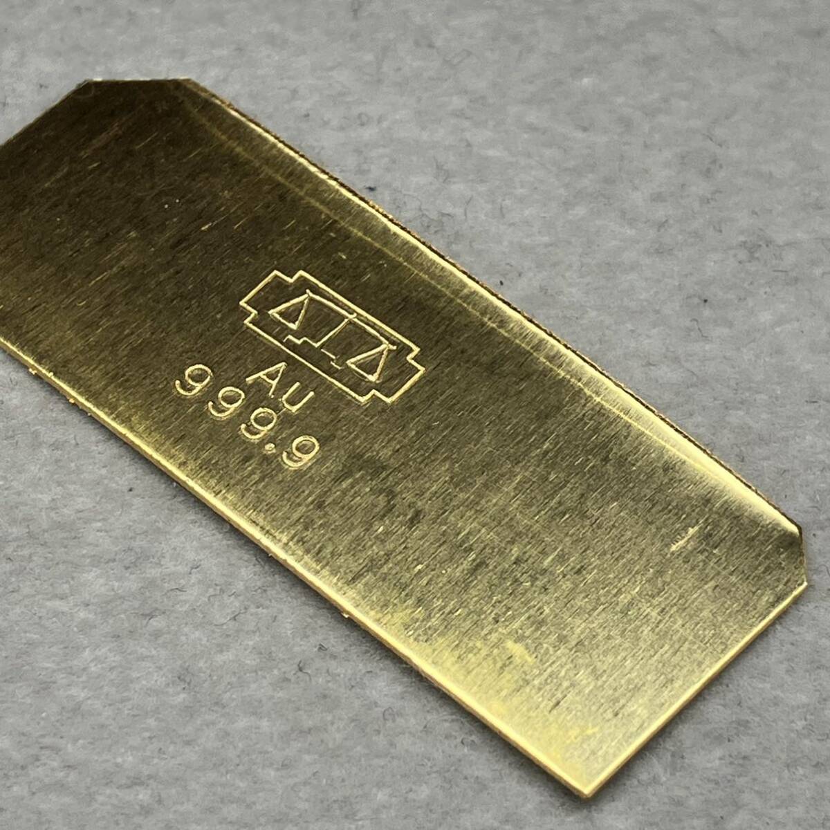 純金　約10.0g　ゴールド　GOLD999　K24　貴金属　地金　〔C2〕_画像2