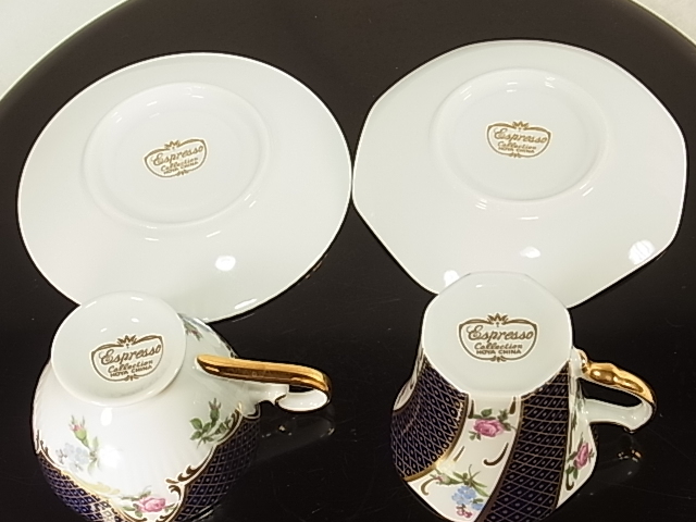 エスプレッソコレクション カップ&ソーサー HOYA CHINA_画像6