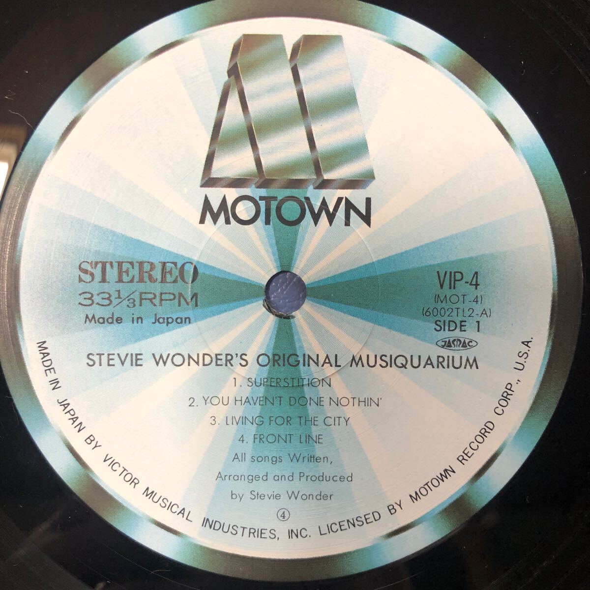 二枚組 スティービー・ワンダー Stevie Wonder’s ORIGINAL MUSIQUARIUM 2LP 見開きジャケット レコード 5点以上落札で送料e_画像4