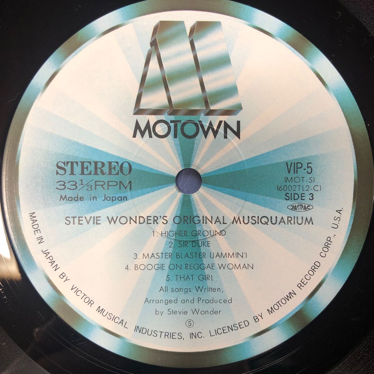 二枚組 スティービー・ワンダー Stevie Wonder’s ORIGINAL MUSIQUARIUM 2LP 見開きジャケット レコード 5点以上落札で送料e_画像6