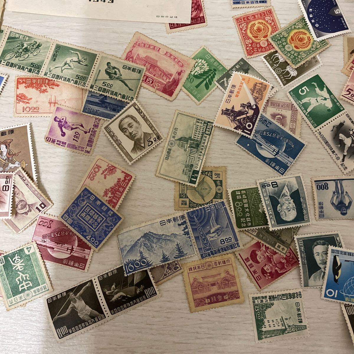 切手 コレクション レトロ 見返り美人 月に雁の画像5