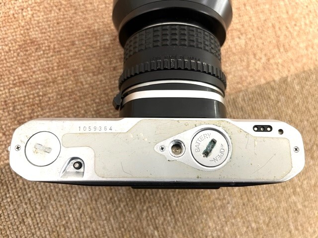 ASAHI PENTAX アサヒ ペンタックス ME 一眼レフ フィルムカメラ レンズ SMC PENTAX‐M 1:1.4 50㎜ kenko テレコン付 現状品_画像6