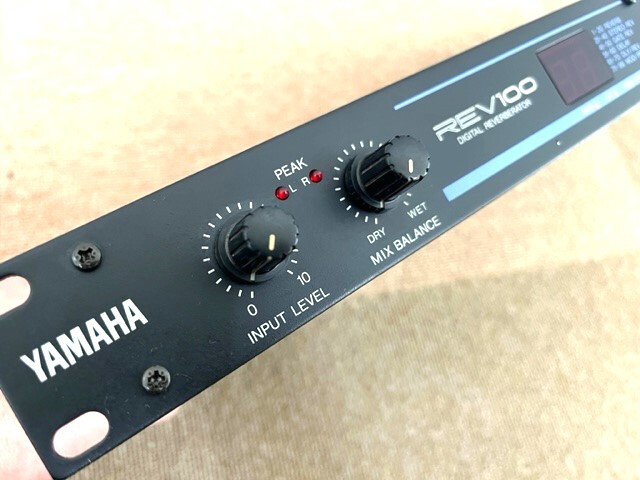 YAMAHA ヤマハ REV100 デジタルリバーブレーター ジャンク品_画像5