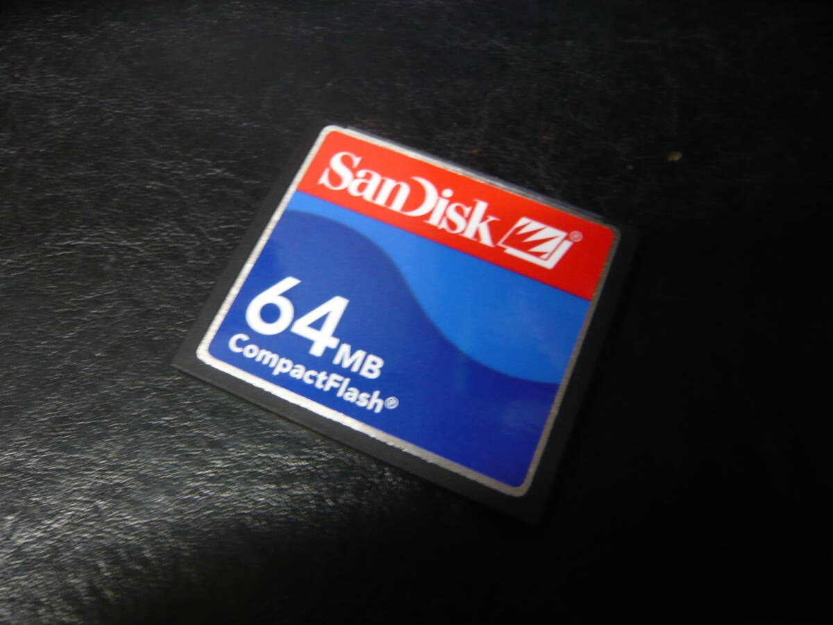 動作保証！SanDisk CFカード 64MB_画像1