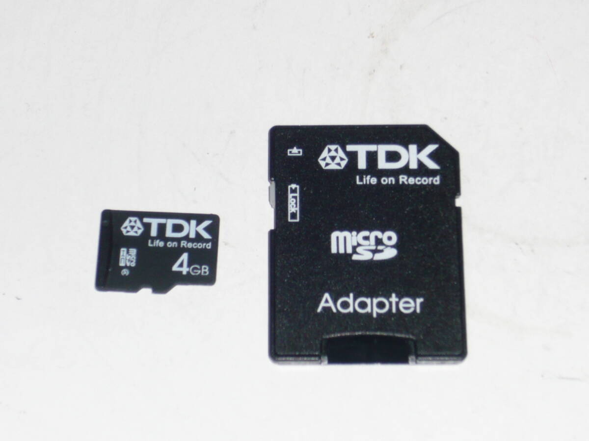 動作保証！送料無料！TDK microSDHC 4GB クラス④_画像1