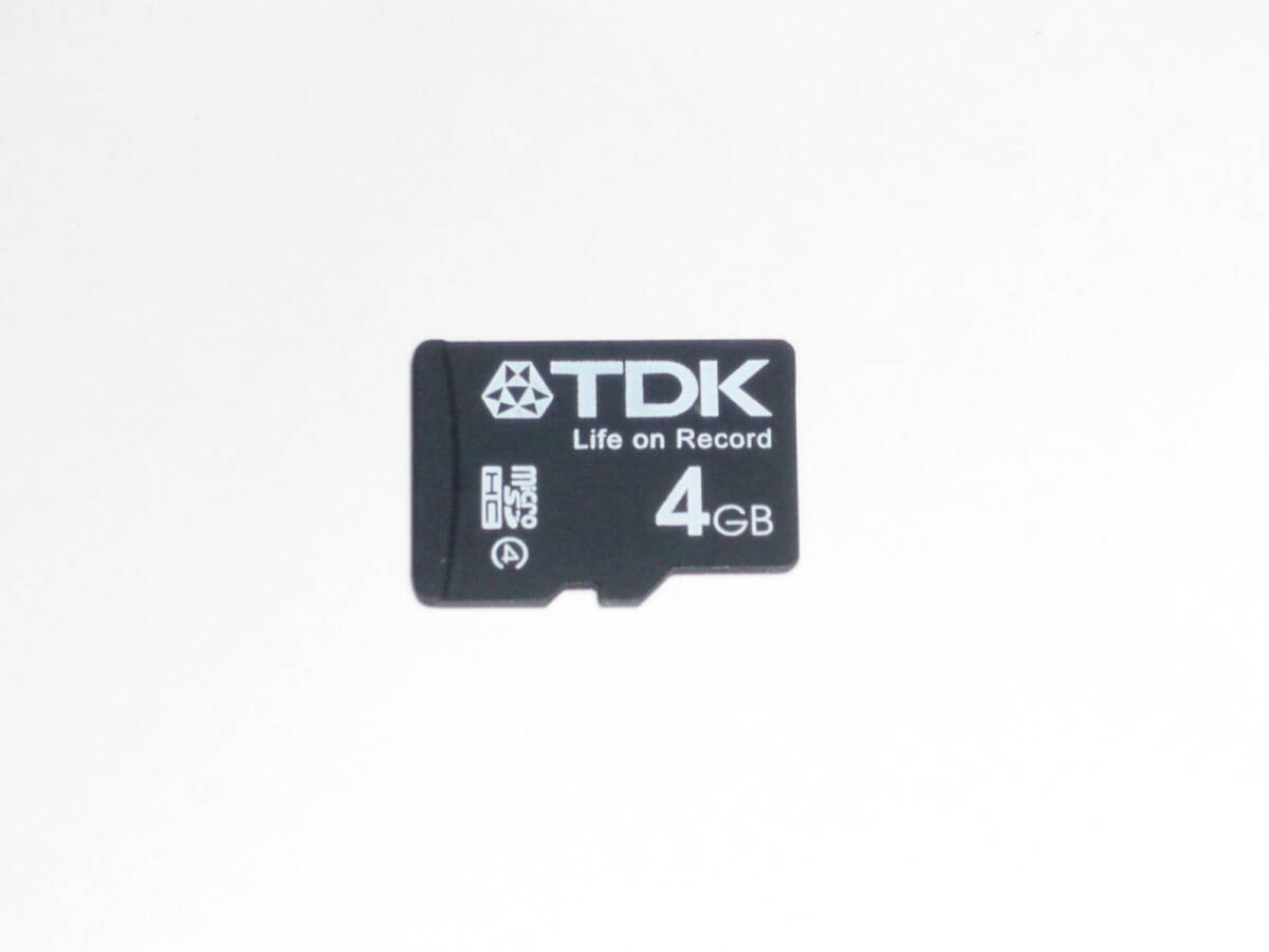 動作保証！送料無料！TDK microSDHC 4GB クラス④_画像1