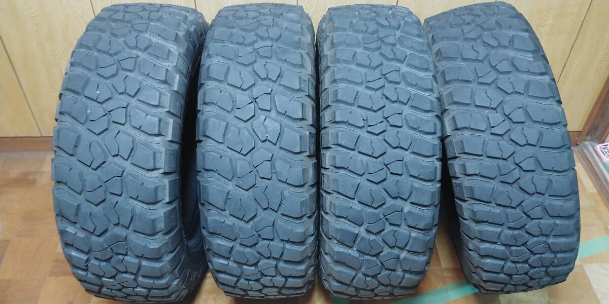 【　約 ７．５ 分山 ！!　売り切り！！ 】　T ２６５／７０Ｒ１７　GOOD RICH　（ Mud-Terrain T/A KM2 ）　　４本　_画像1