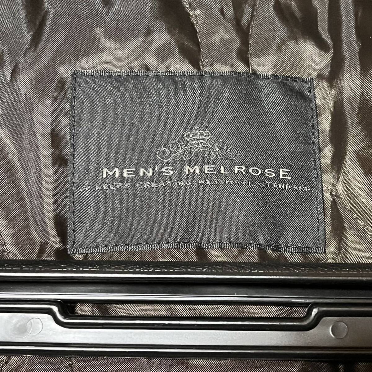 メンズ メルローズ MEN'S MELROSE サイズ L 3 中綿 ライナー付き ネイビー 2way カジュアル ビジネス ブルゾン マウンテンパーカー 紺_画像5