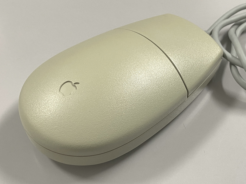 Apple Desktop Bus Mouse II M2706 ADBマウス 動作確認済 operability confirmed _画像2