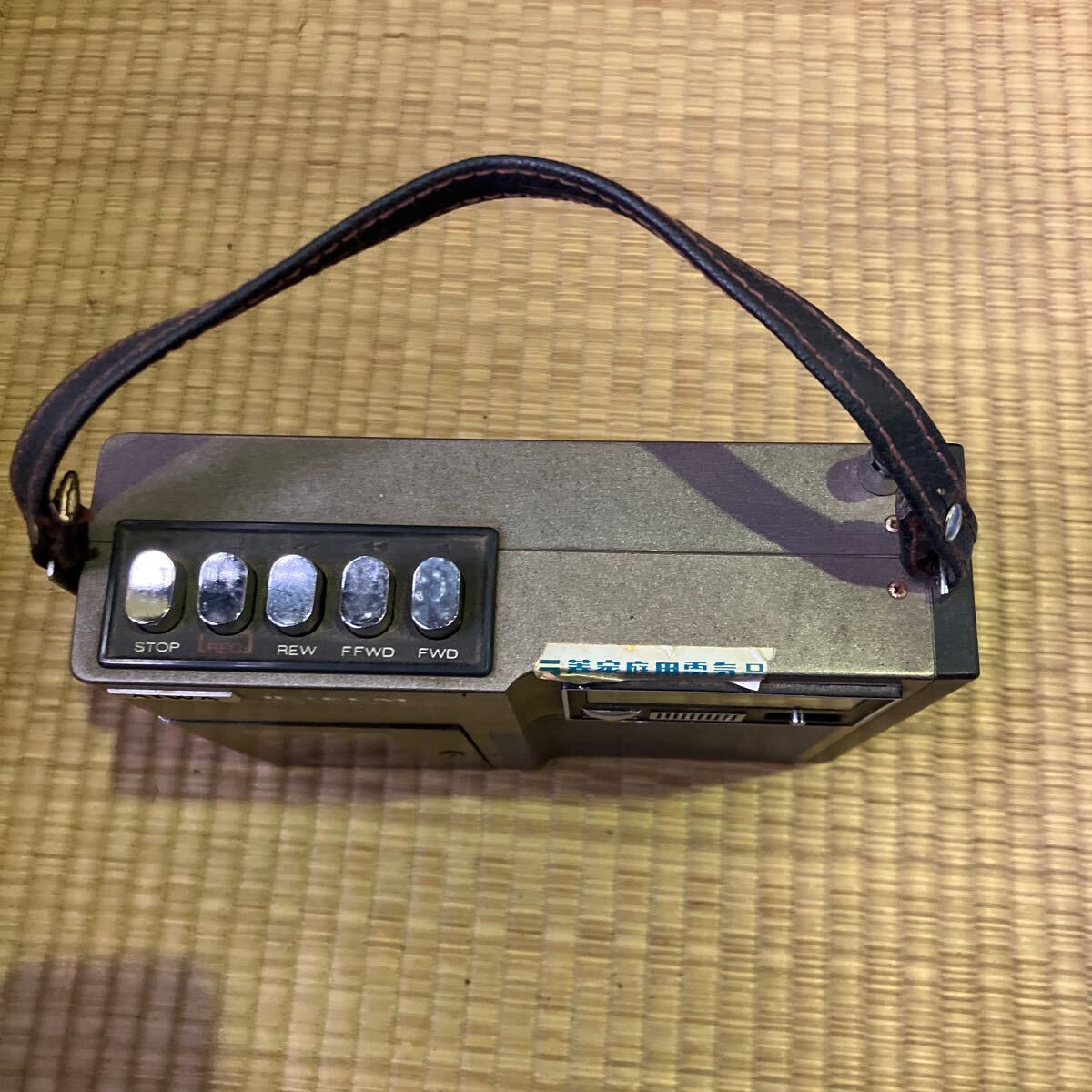 昭和レトロ アイワ AIWA TPR-501ラジカセ ラジオ カセットレコーダー CASSETTE-CORDER 当時物 _画像2