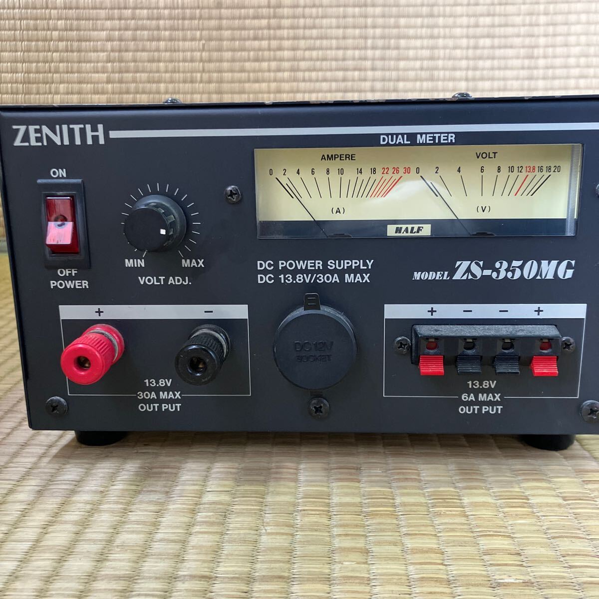 ZENITH ZS-350MG ゼニス 直流安定化電源 アマチュア無線 _画像5