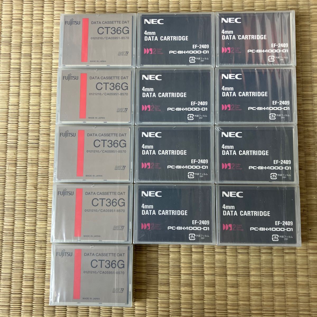 データカートリッジ DAT NEC FUJITSU 富士通 DATACARTRIDGE DATA EF-2409 4mm CT36G _画像1