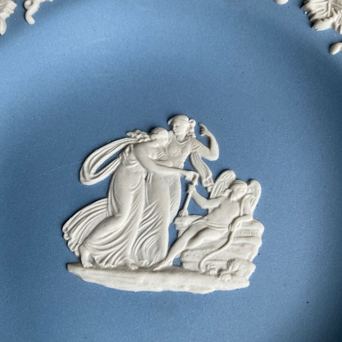 ★WEDGWOOD ★ウェッジウッド ★小皿 ★飾り皿 ★ブルー ★MADE IN ENGLAND★蔵出し★1E-073★_画像5