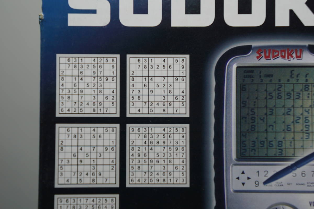 ★☆未使用品 SUDOKU YD-662 お店の デットストック品 ゲーム☆★_画像4