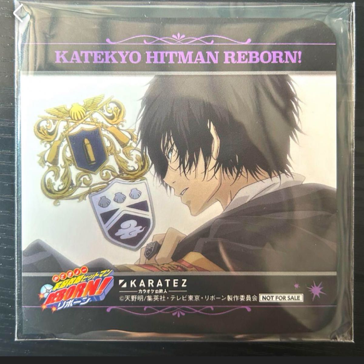 家庭教師ヒットマンREBORN カラオケの鉄人 限定特典 コースター 家庭教師ヒットマンREBORN カラオケの鉄人 限定特典 コースター