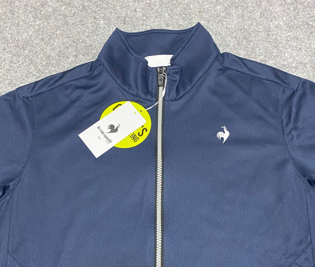 送料350円～◇新品◇le coq sportif GOLF ルコックゴルフ◇L◇はっ水/ストレッチ ゴルファーズボンディングジャケット 春夏◇定価14300円_画像2