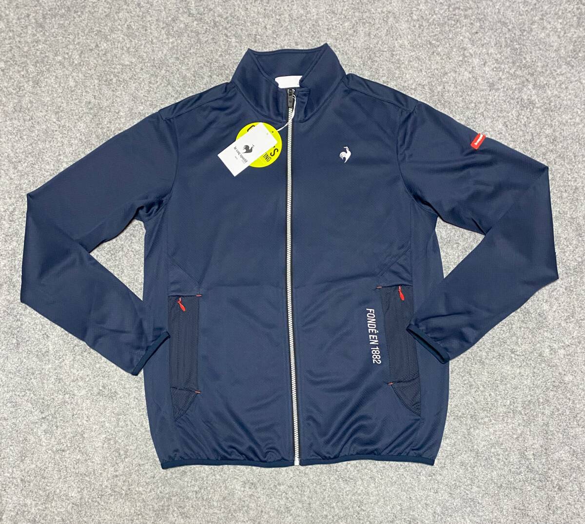 送料350円～◇新品◇le coq sportif GOLF ルコックゴルフ◇L◇はっ水/ストレッチ ゴルファーズボンディングジャケット 春夏◇定価14300円_画像1